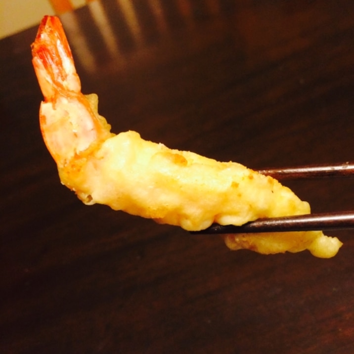 さっと作れるえび天ぷら!そばにもうどんにも天丼にも